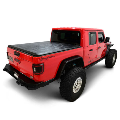 Westin 20-24 Jeep Gladiator JT 5ft. Bed Soft Roll Tonneau Cover - Black - Image 10