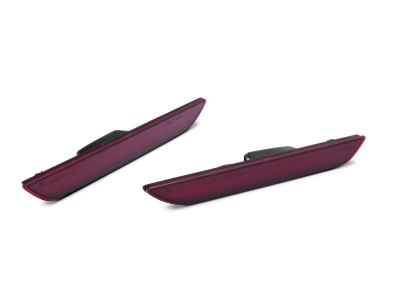 Raxiom for 2015-2023 Ford Mustang Axial Series LED Side Marker Lights Rear- Red - Image 4