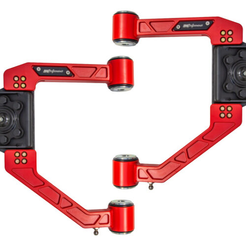UMI Performance 15-25 Ford F-150 Adjustable Upper A-Arm Kit - Red - Image 6
