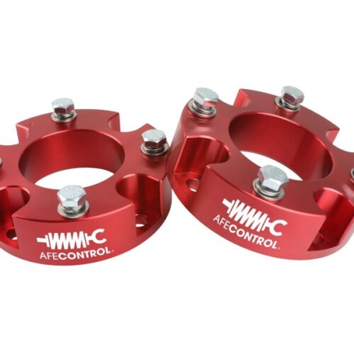 aFe Power CONTROL 1.875 IN Leveling Kit 22-23 Toyota Tundra - Red - Image 2