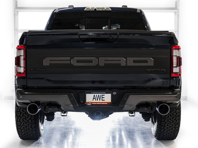 AWE Tuning Gen 3 Raptor SwitchPath Exhaust - Chrome Silver Tips - Image 6