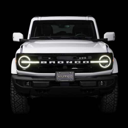 Putco 22-24 Ford Bronco Luminix DRL LED Light Hood Limb Riser (Factory Hood Side Hinge Replacements) - Image 3