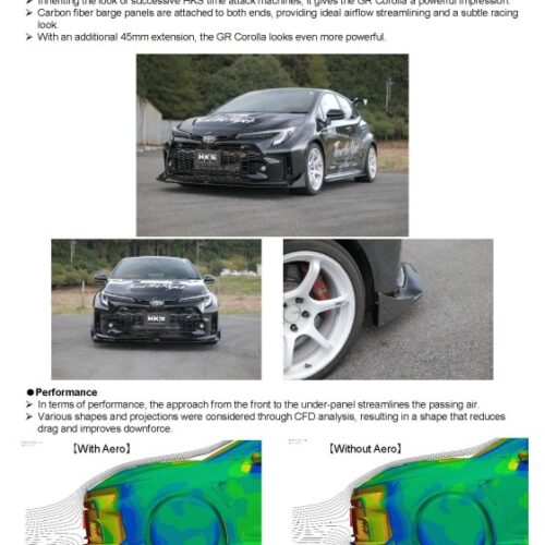 HKS BODY KIT TYPE-S GR COROLLA R-Spoiler - Image 4