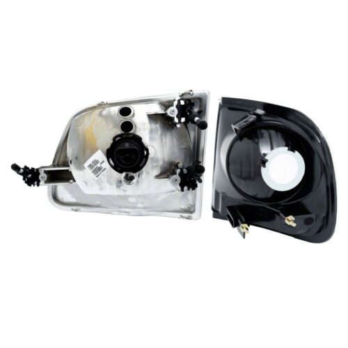 Alternative view of Raxiom for 1997-2003 Ford F-150 G2 Euro Headlights w/ Parking Lights- Black Housing (Clear Lens)