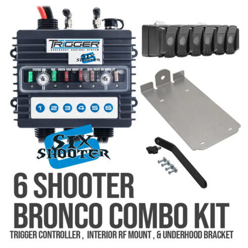 Oracle Trigger 6 Shooter Controller Ford Bronco 2021+ Combo Kit