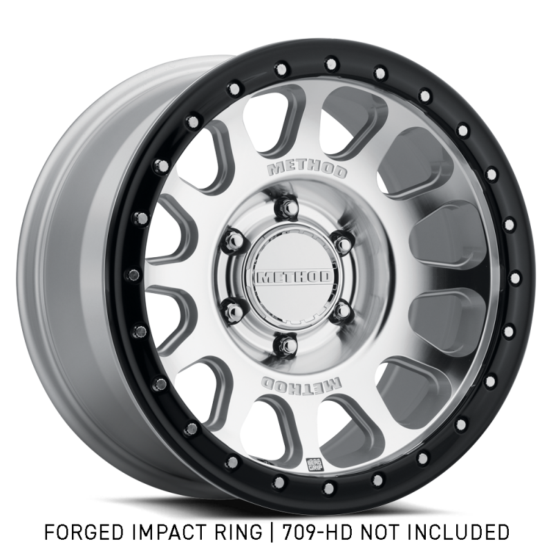Method Beadlock Ring - 17in Forged - Style 1 - Gloss Black - Image 3