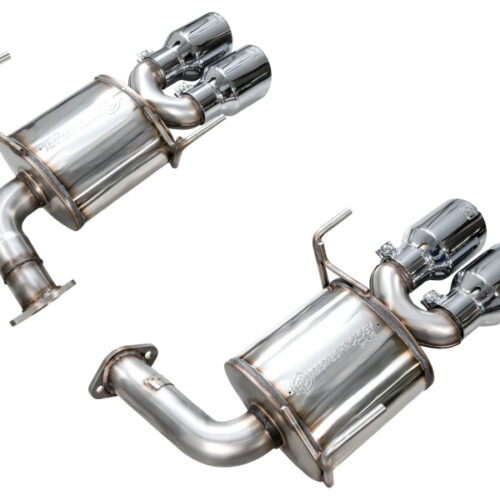 AWE Tuning Touring Edition Axle-Back Exhaust - Chrome Silver Tips for 22-25 Subaru VB WRX - Image 5