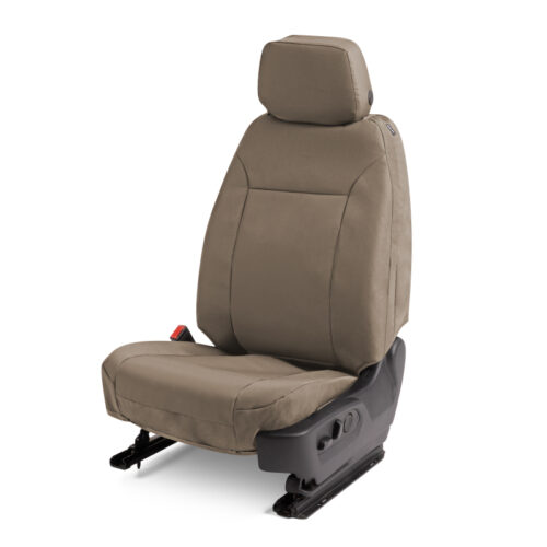 Covercraft 19-24 Toyota Rav4 Endura PrecisionFit Custom Front Row Seat Covers - Tan/Tan - Image 7