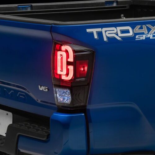 Raxiom for 2016-2023 Toyota Tacoma XW Series Sequential LED Tail Lights- Black Housing- Clear Lens - Image 7