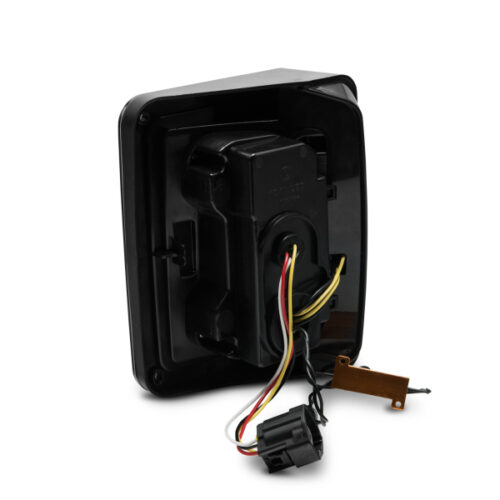 Raxiom for 2007-2018 Jeep Wrangler JK Axial Series Vision LED Tail Lights- Black Housing (Smoked Lens) - Image 10