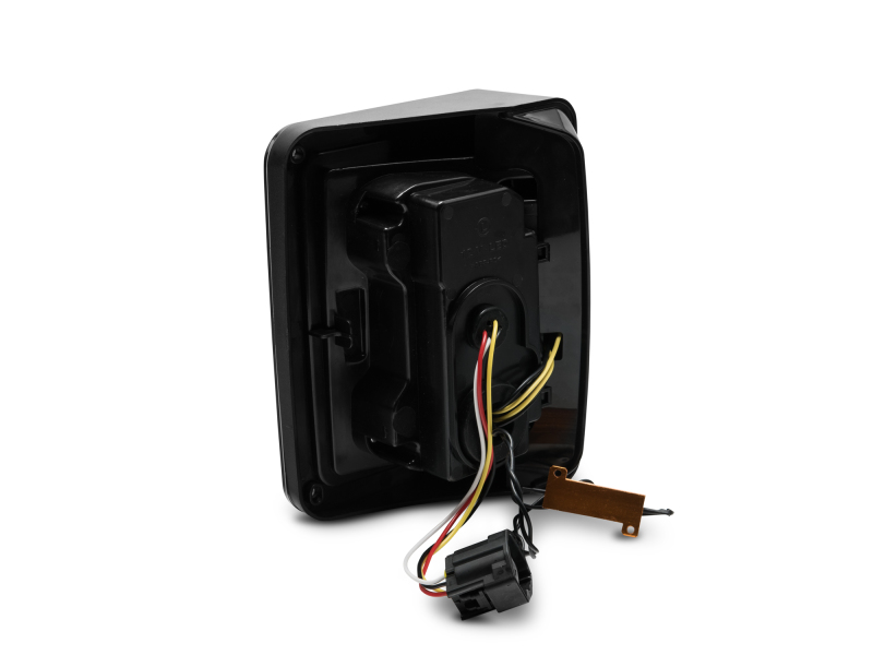 Raxiom for 2007-2018 Jeep Wrangler JK Axial Series Vision LED Tail Lights- Black Housing (Smoked Lens) - Image 10