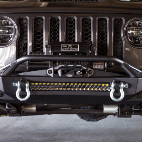 Alternative view of DV8 Offroad FBJL-11 07-23 Jeep Wrangler JK/JL & Gladiator JT FS-1 Series Stubby Front Bumper