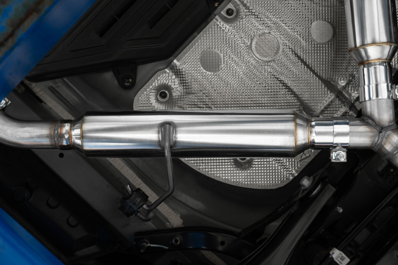 MBRP 22-24 Kia Forte GT Armor Lite AL Steel 2.5in Axle Back Exhaust w/ SS Quad Tips - Image 2
