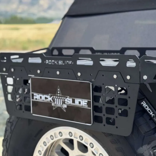 Rock Slide Engineering EZ Rack Accessory Tray License Plate Panel