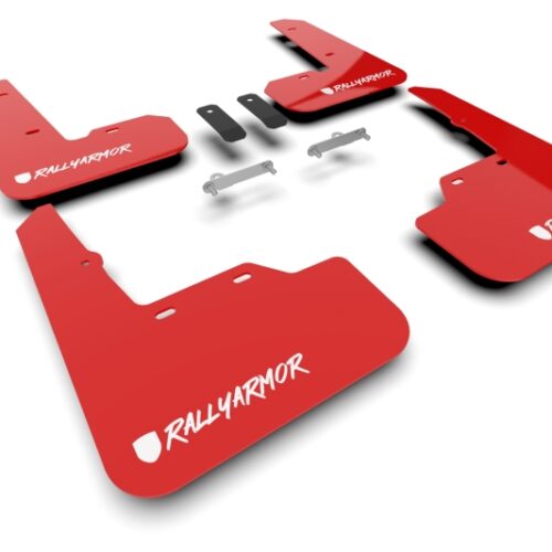 Rally Armor 22-26 Subaru WRX Red UR Mud Flap Altered Font White Logo