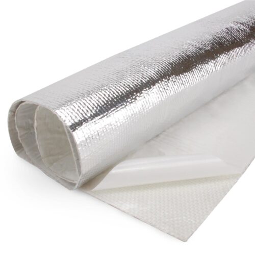 DEI Heat Screen 36in x 40in - Mylar Radiant Glass Fiber Matting w/Adhesive Backing - Image 5