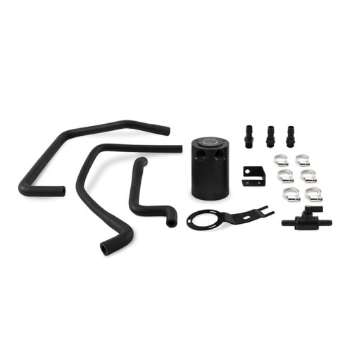 Mishimoto Baffled Oil Catch Can Kit - Black for 2016+ Mazda Miata