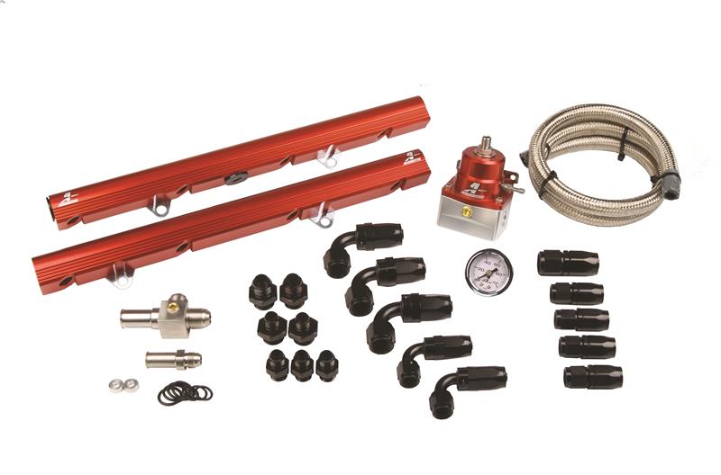 Aeromotive 5.0L Street Billet Fuel Rail System for 1986-1998 Ford Mustang - Image 4