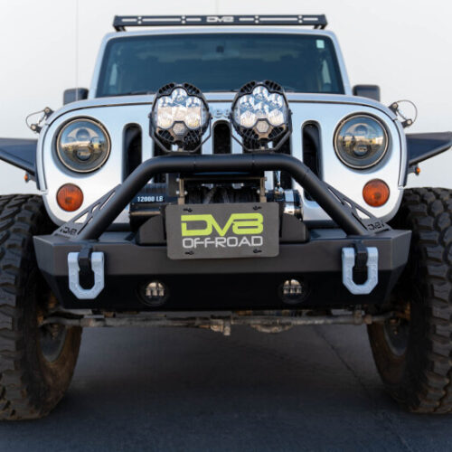 DV8 Offroad Fairlead Mounted Flip-Up License Plate Bracket - Image 7