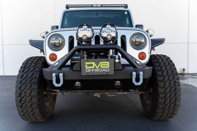 DV8 Offroad Fairlead Mounted Flip-Up License Plate Bracket - Image 7