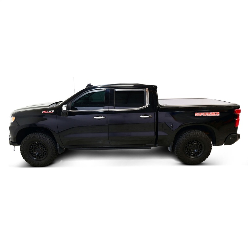 Westin 19-26 Chev/GMC Silverado/Sierra 1500 5ft 8in Bed Electric Retractable Tonneau Cover - Black - Image 9