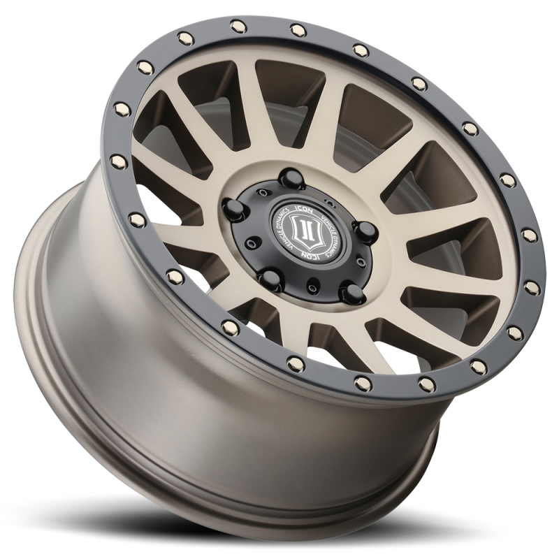 ICON 2017855557BR Compression 17x8.5 5x150 25mm Offset 5.75in BS 110.1mm Bore Bronze Wheel - Image 2