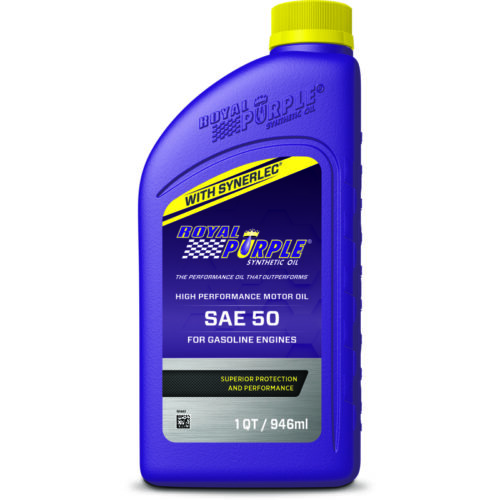 Royal Purple Premium Synthetic High Performance Straight-Grade SAE 50 Motor Oil - 1 Quart