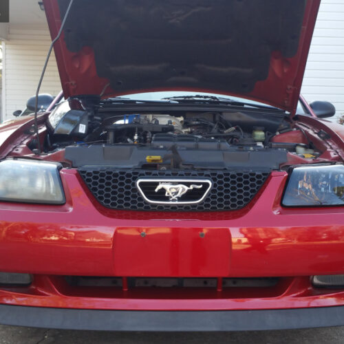 Raxiom for 1999-2004 Ford Mustang Axial Series OE Style Headlights- Black Housing (Smoked Lens) - Image 7