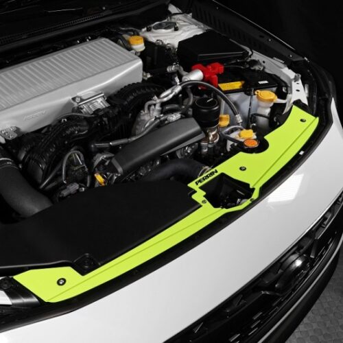 PERRIN 22-26 Subaru WRX Radiator Shroud - Neon Yellow - Image 6