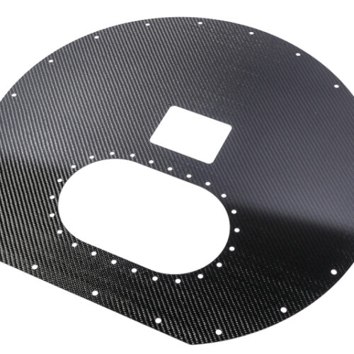 Radium Engineering Carbon Fiber Fuel Cell Lid - Spare Tire Cell
