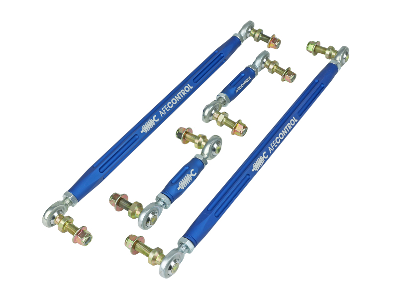 aFe Power Control 20-21 Toyota Supra 3.0L Adjustable End Links Kit - Front & Rear - Image 4