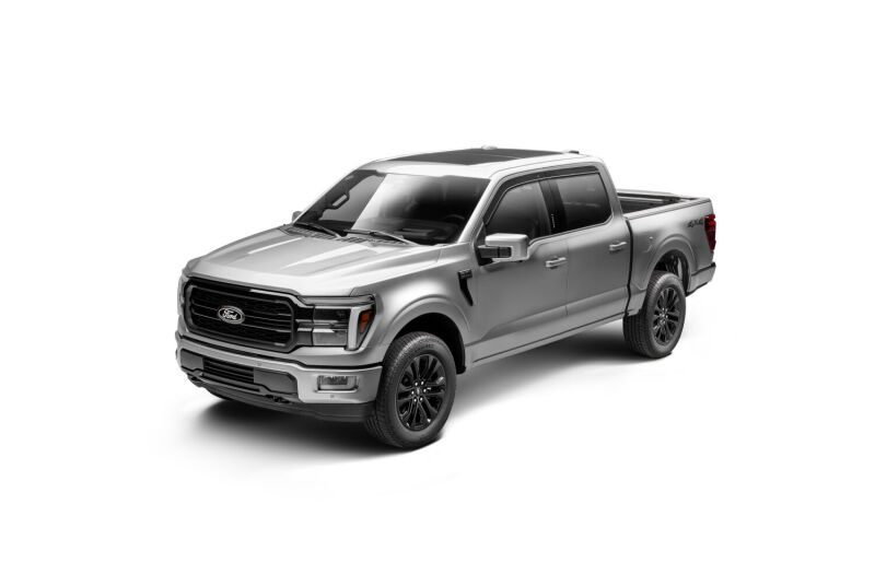 Husky Liners 15-24 Ford F-150 (Incl. Raptor/Lightning) Ventvisor Low Profile (4pc) - Smoke - Image 5