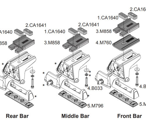 Alternative view of Rhino-Rack Pioneer Leg Height Spacer for RLT600 Legs