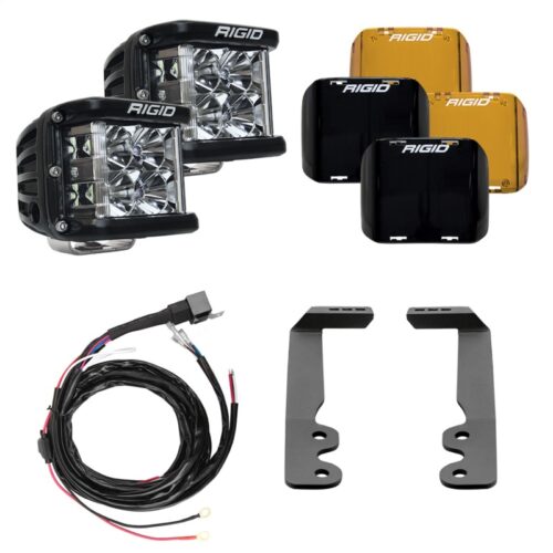 Rigid Industries for 2022+ Toyota Tundra A-Pillar Lighting Kit (Fits 360-Series, D-SS Series)