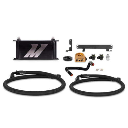 Mishimoto Oil Cooler Kit - Black for 2022+ Subaru WRX Thermostatic