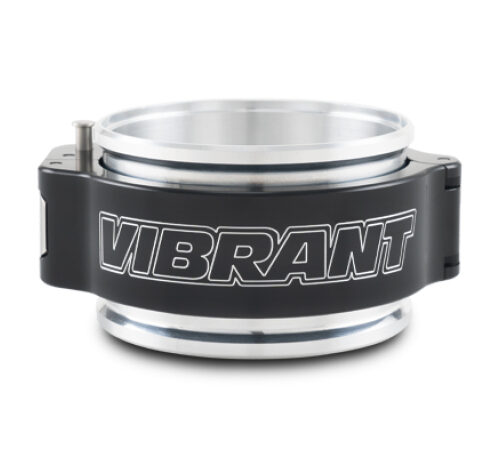 Vibrant 3in O.D. Aluminized HD 2.0 Clamp Assembly - Anodized Black - Image 4