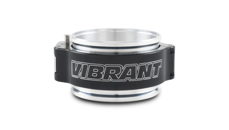 Vibrant 3in O.D. Aluminized HD 2.0 Clamp Assembly - Anodized Black - Image 4