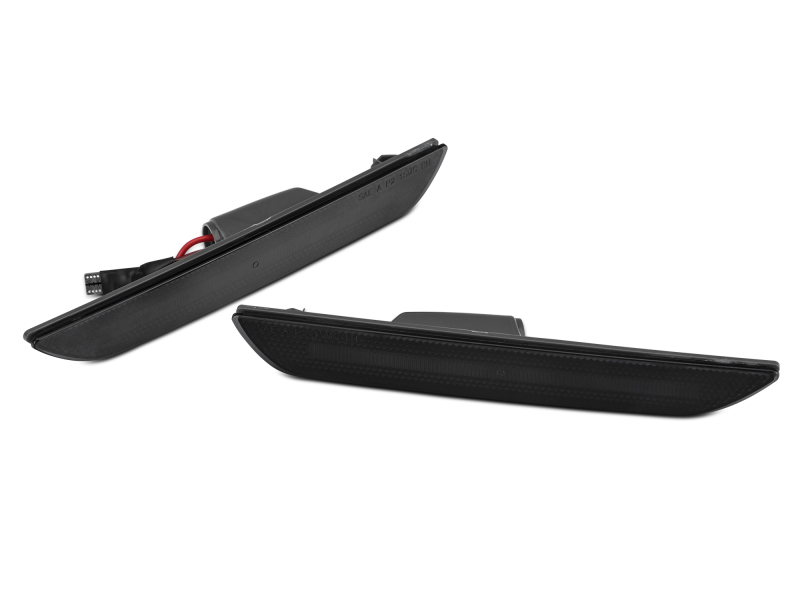 Raxiom for 2015-2022 Ford Mustang Axial Series LED Side Marker Lights Rear (Smoked) - Image 10