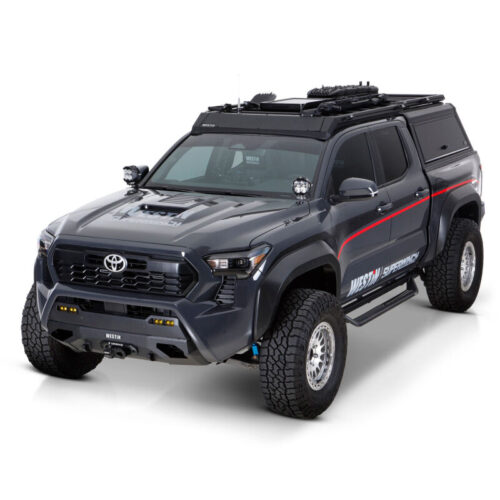 Westin 24-26 Toyota Tacoma DC Outlaw Drop Running Boards - Tex. Blk - Image 3