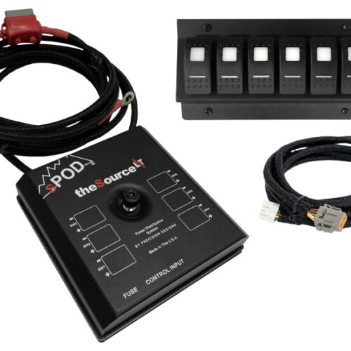 sPOD 12-17 Toyota Tundra SourceLT w/Amber LED Switch Panel