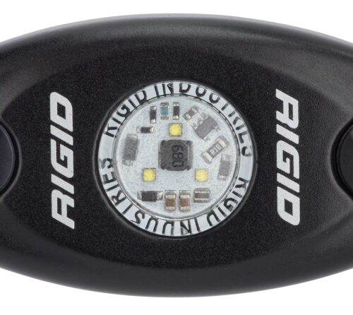 Rigid Industries A-Series Light - Black - Low Strength - Red