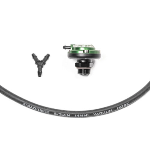 Alternative view of Radium Engineering Fuel Pulse Damper - R 8AN ORB - Swivel