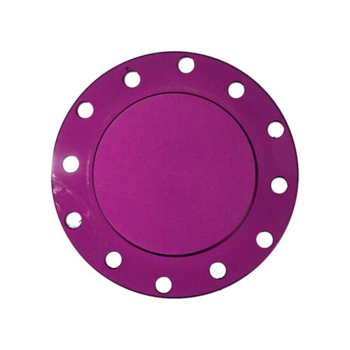 NRG Horn Delete Plate Flush Fitting - Purple