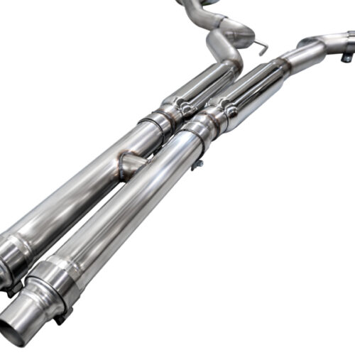 AWE Tuning Exhaust w/ Dual Diamond Black Tips for 2024 Ford Mustang GT Fastback S650 RWD Touring Catback - Image 10