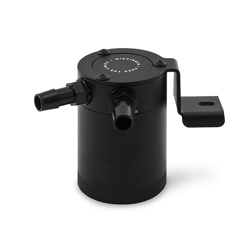 Mishimoto Baffled Oil Catch Can Kit - Black for 2015+ Ford Mustang EcoBoost - Image 5