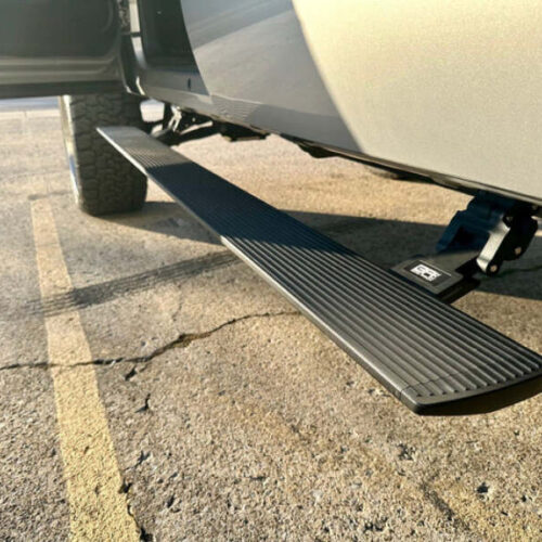 Body Armor 4x4 14-18 GM Silverado/Sierra 1500/2500/3500 (Gas Only) E-Power Board Steps - Black - Image 5