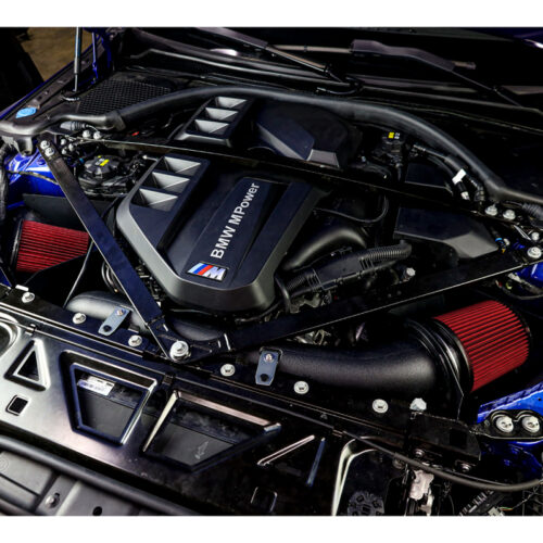 Alternative view of Mishimoto Performance Intake for 2021+ BMW G8X M3/M4 3.0L S58B30 Open Airbox