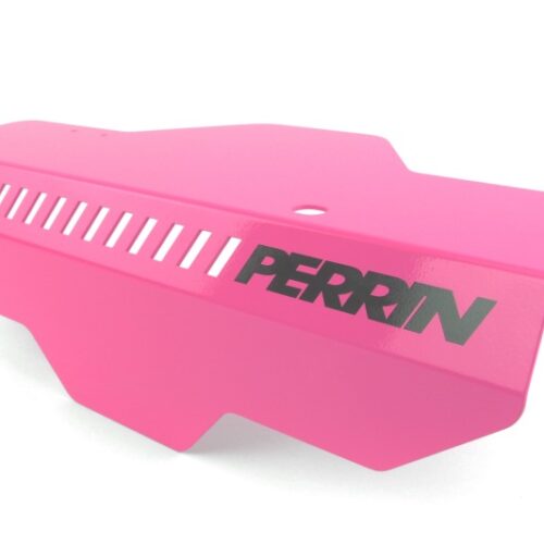 PERRIN 02-14 Subaru WRX / 04-21 STI / 08-11 Impreza Pulley Cover - Hyper Pink
