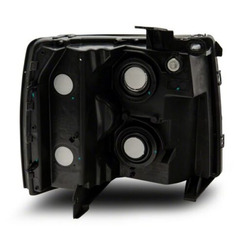 Raxiom for 2007-2014 Chevrolet Silverado 1500 HD Axial OEM Rep Headlights- Chrome Housing- Smoked Lens - Image 6