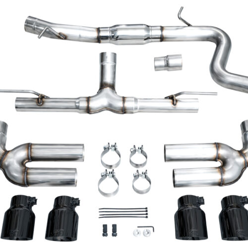 AWE Tuning Track Edition Exhaust - Diamond Black Tips for 22-24 Audi 8Y S3 - Image 8